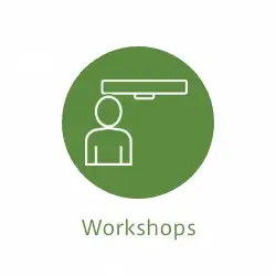 Click here to learn more about our workshops